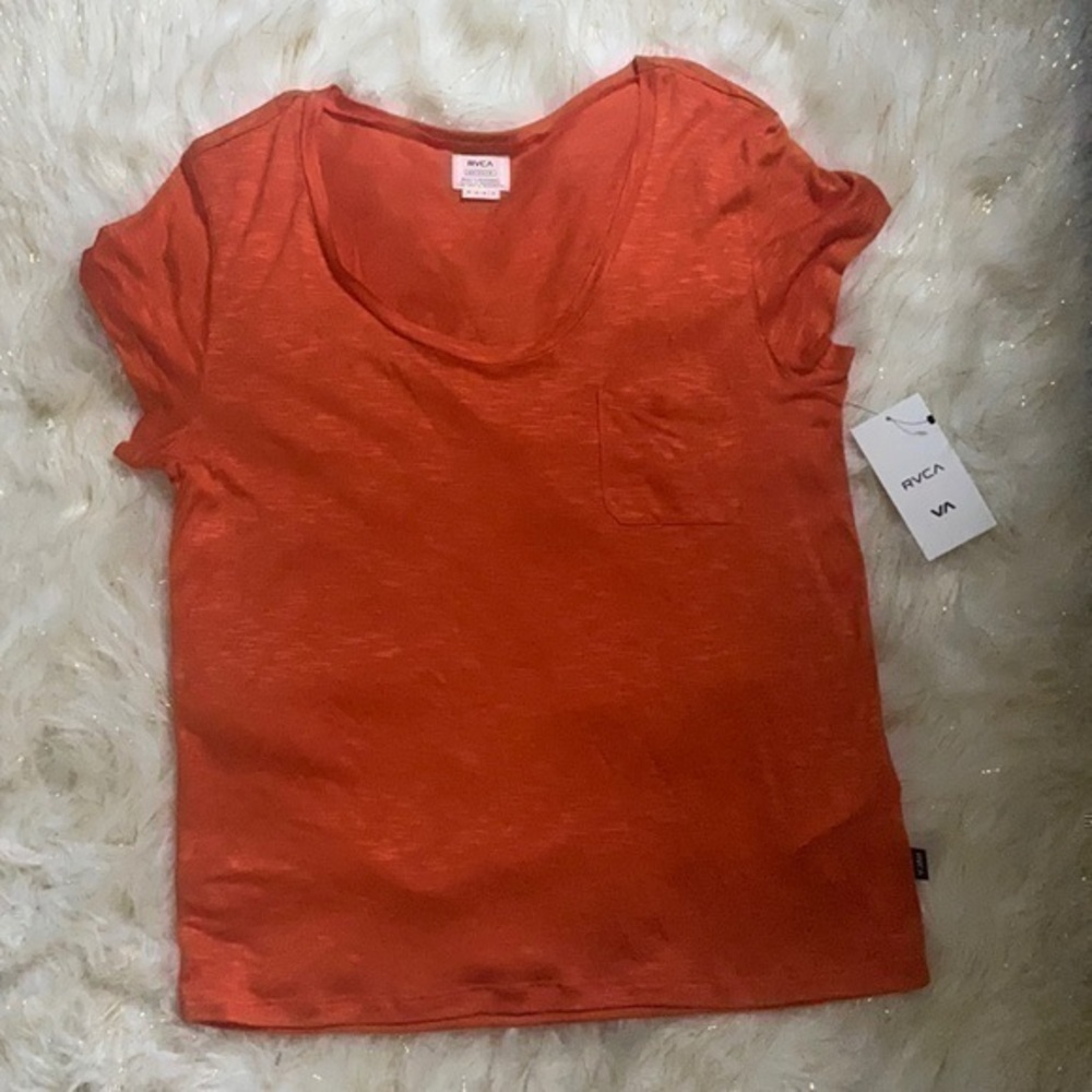 RVCA || NWT Vinyl Tee (Selects)